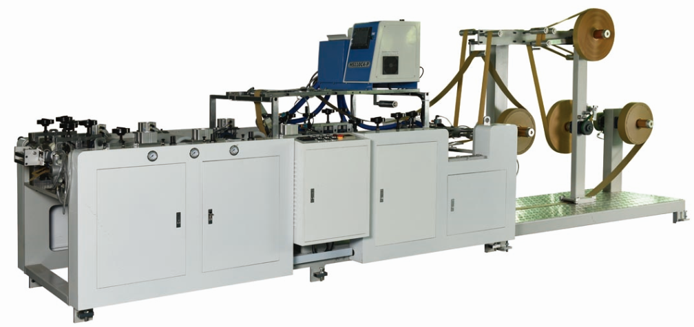 Machine de fabrication de poignées en papier plat LQ-YF18G